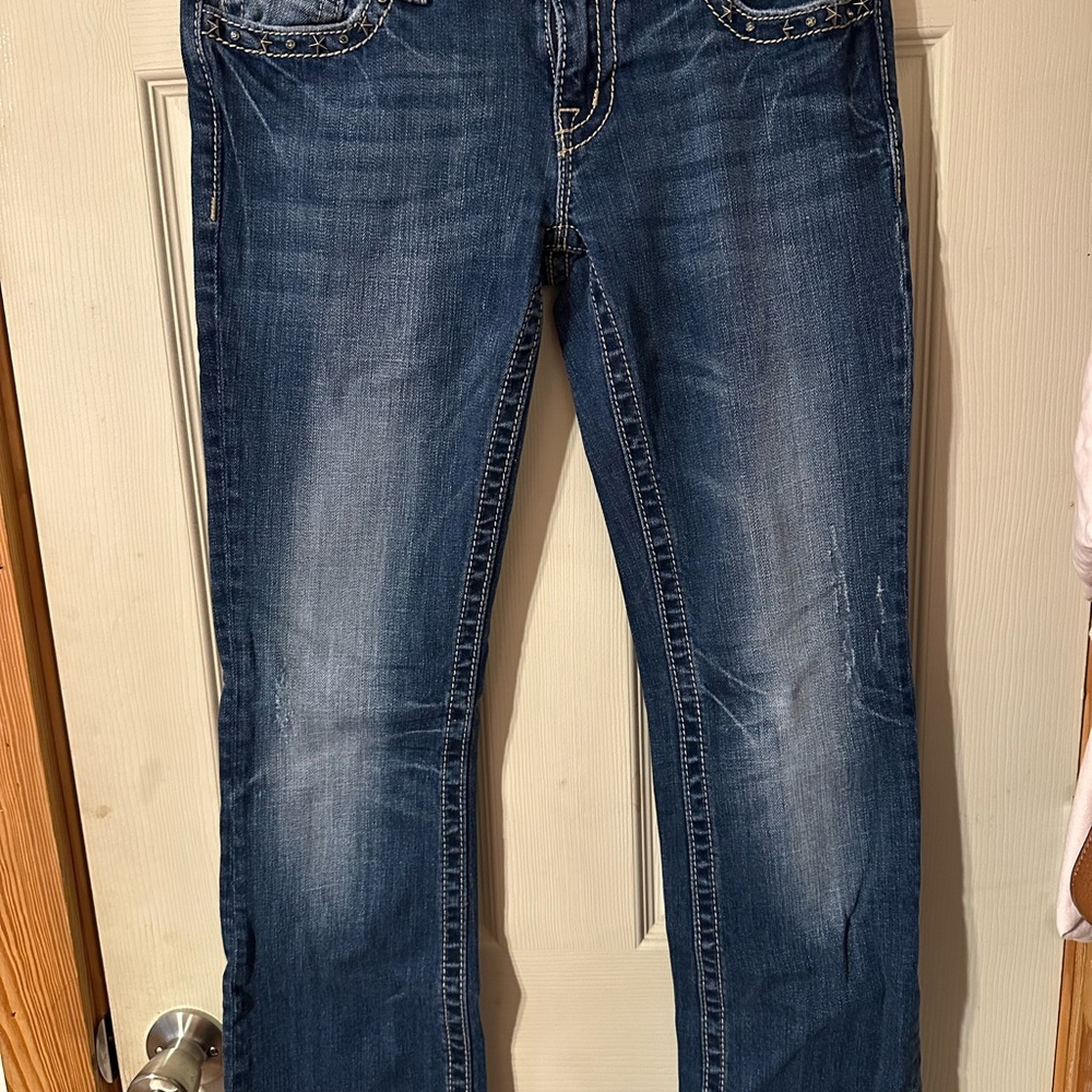Miss Me Dark Blue Boot Cut Jeans